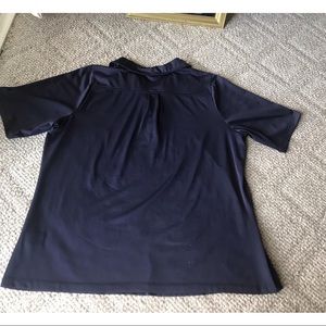 Susan Graver Tops - A navy blue shirt, with golden buttons.💙💙 Susan Graver Tops - A navy blue shirt, with golden buttons.💙💙